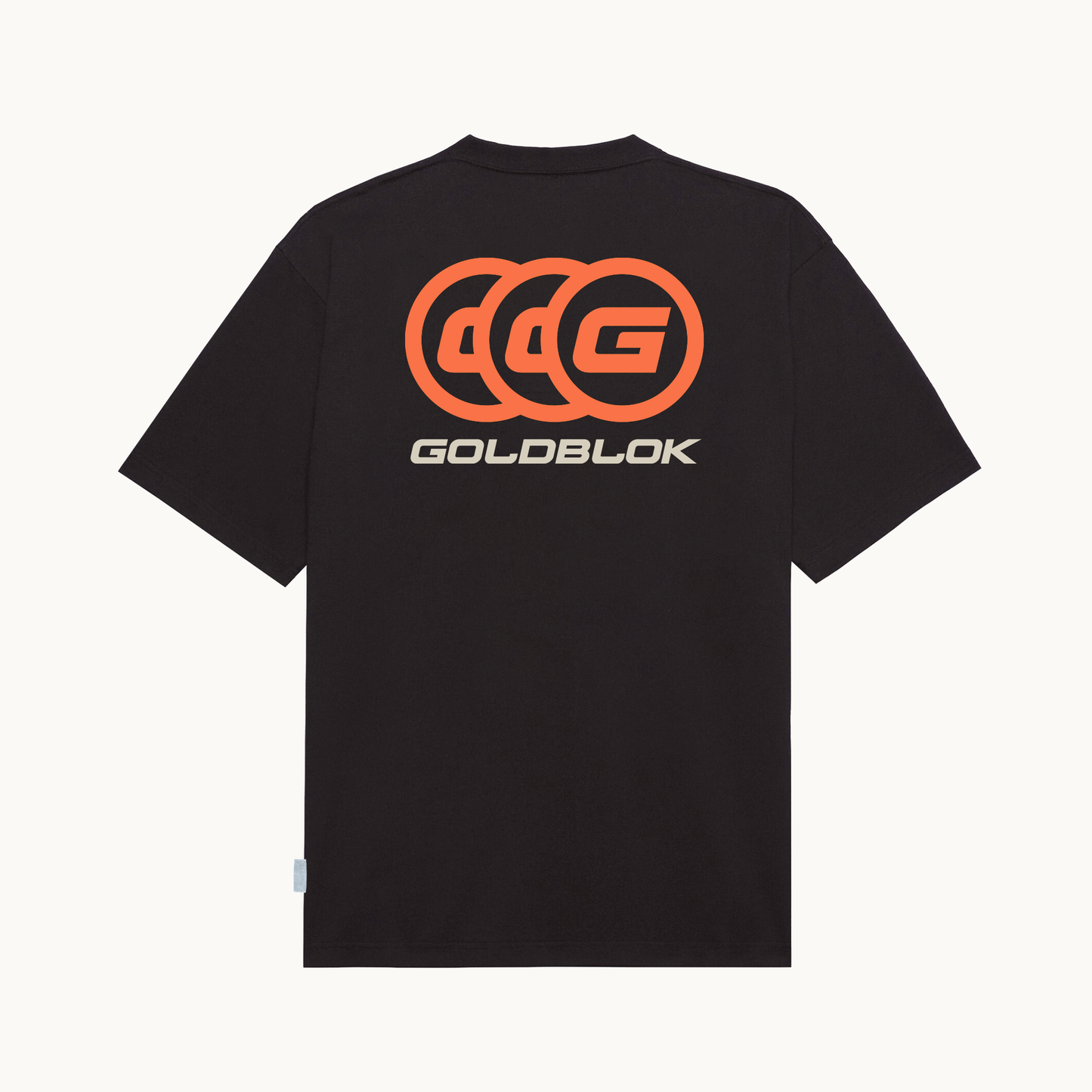 THREE IN A ROW TEE BLACK BEAN