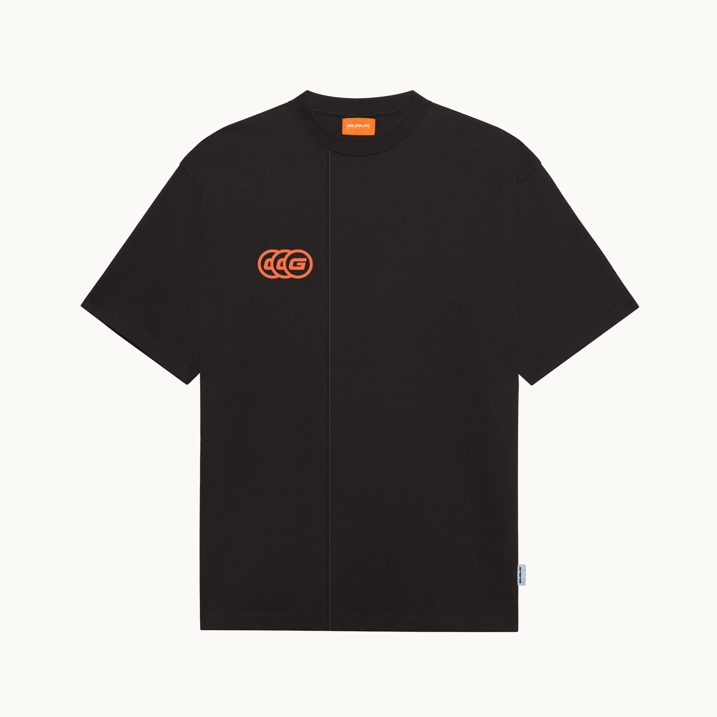 THREE IN A ROW TEE BLACK BEAN