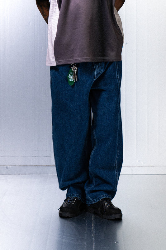 686 DENIM JEANS STONE WASHED BLUE