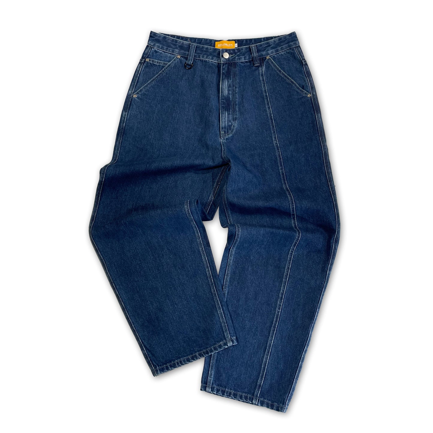 686 DENIM JEANS STONE WASHED BLUE