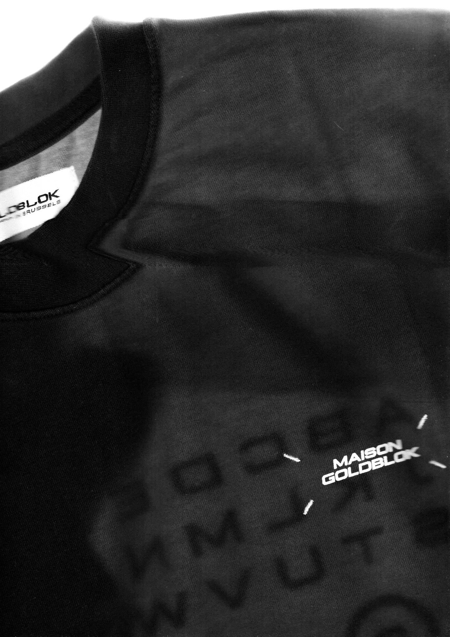 MAISON GOLDBLOK TEE WASHED BLACK