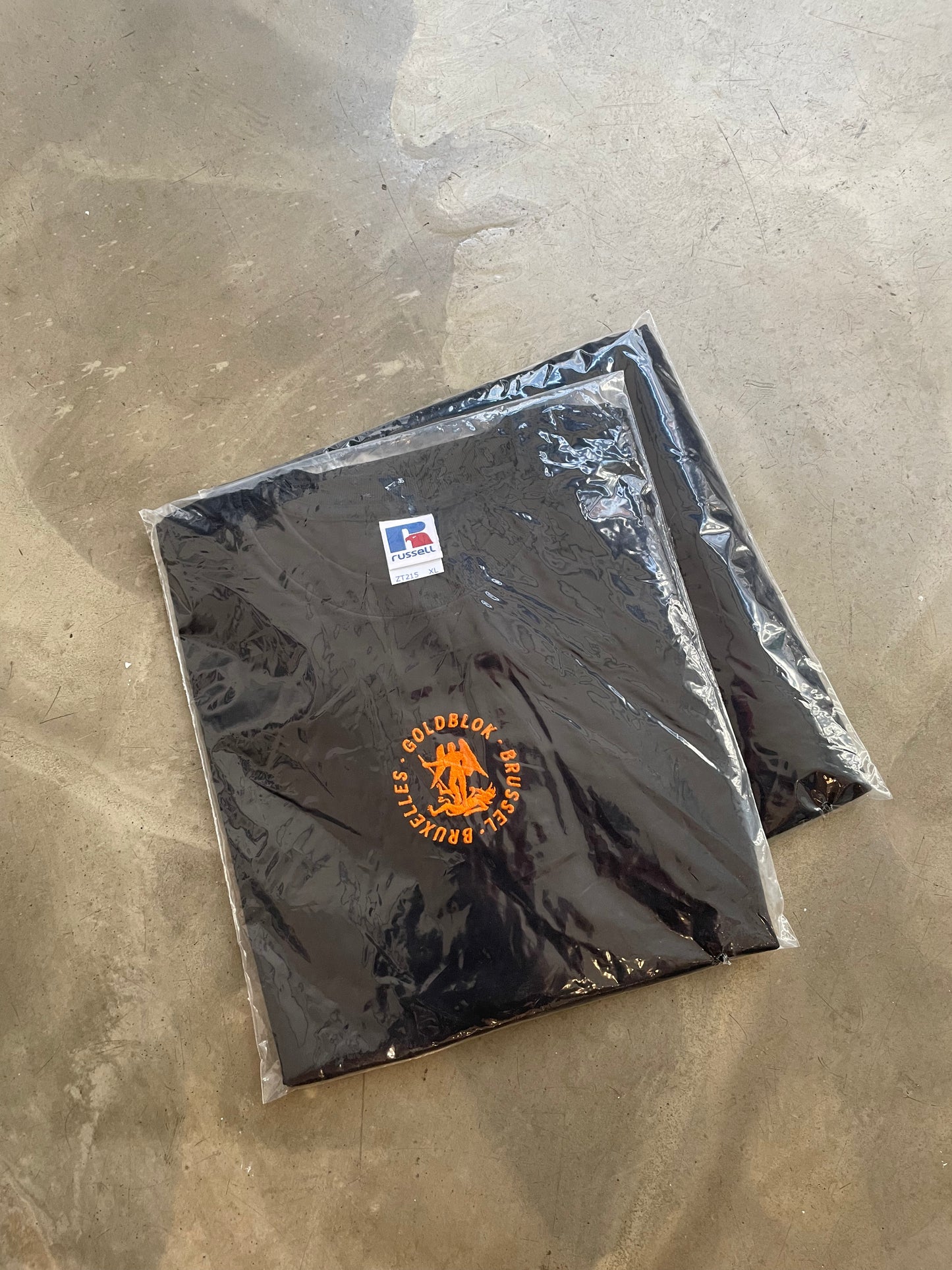 BXL TEE 2018 ORANGE EMBROIDERY SIZE XL
