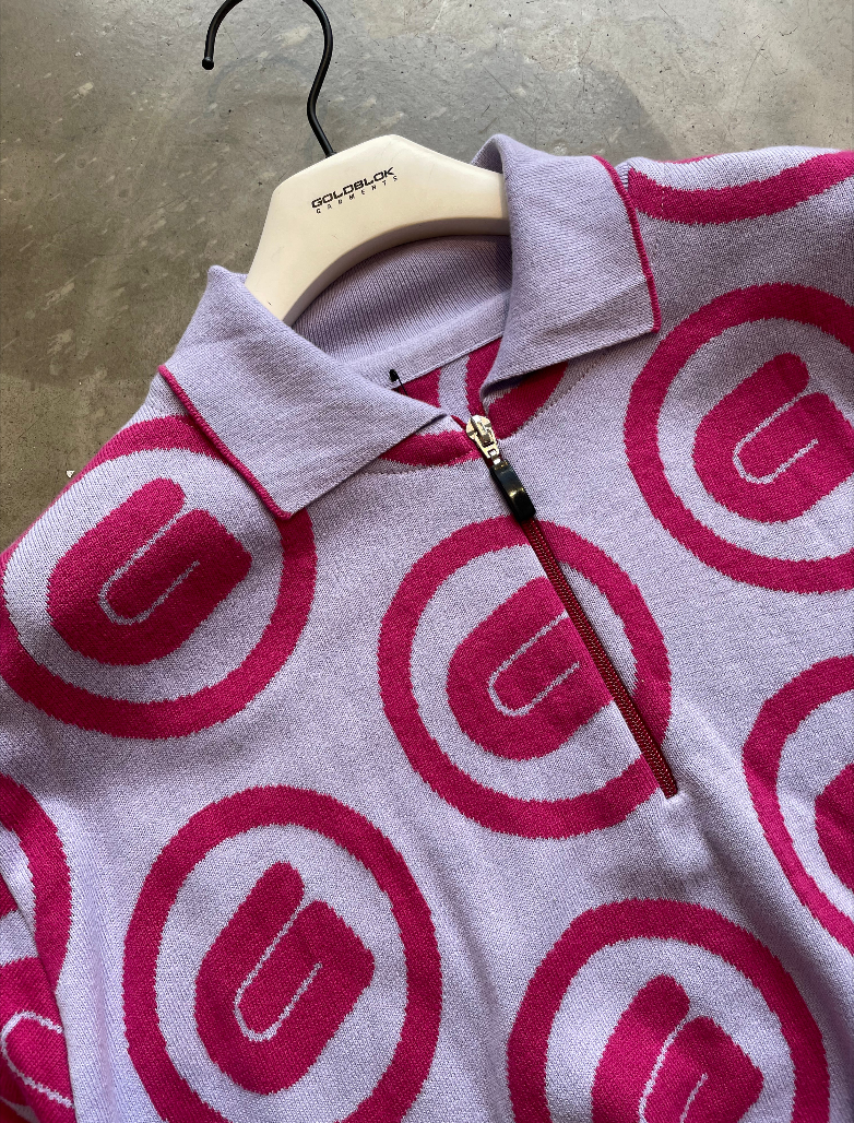 KNIT POLO SAMPLE SIZE XL