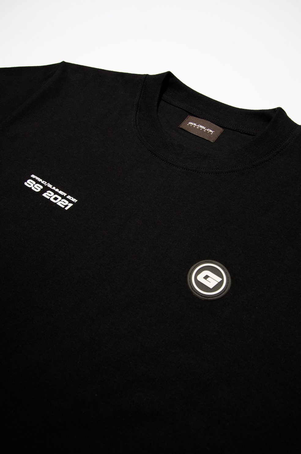 TEE BLACK PVC MULTICOLOR PRINT