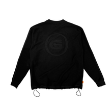 Load image into Gallery viewer, ACHROMATIC CREWNECK REVERSED BLACK
