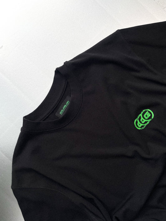 SQUARE DOT TEE BLACK