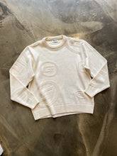 Load image into Gallery viewer, VEKNIS KNIT SWEATER TONE ON TONE CREME
