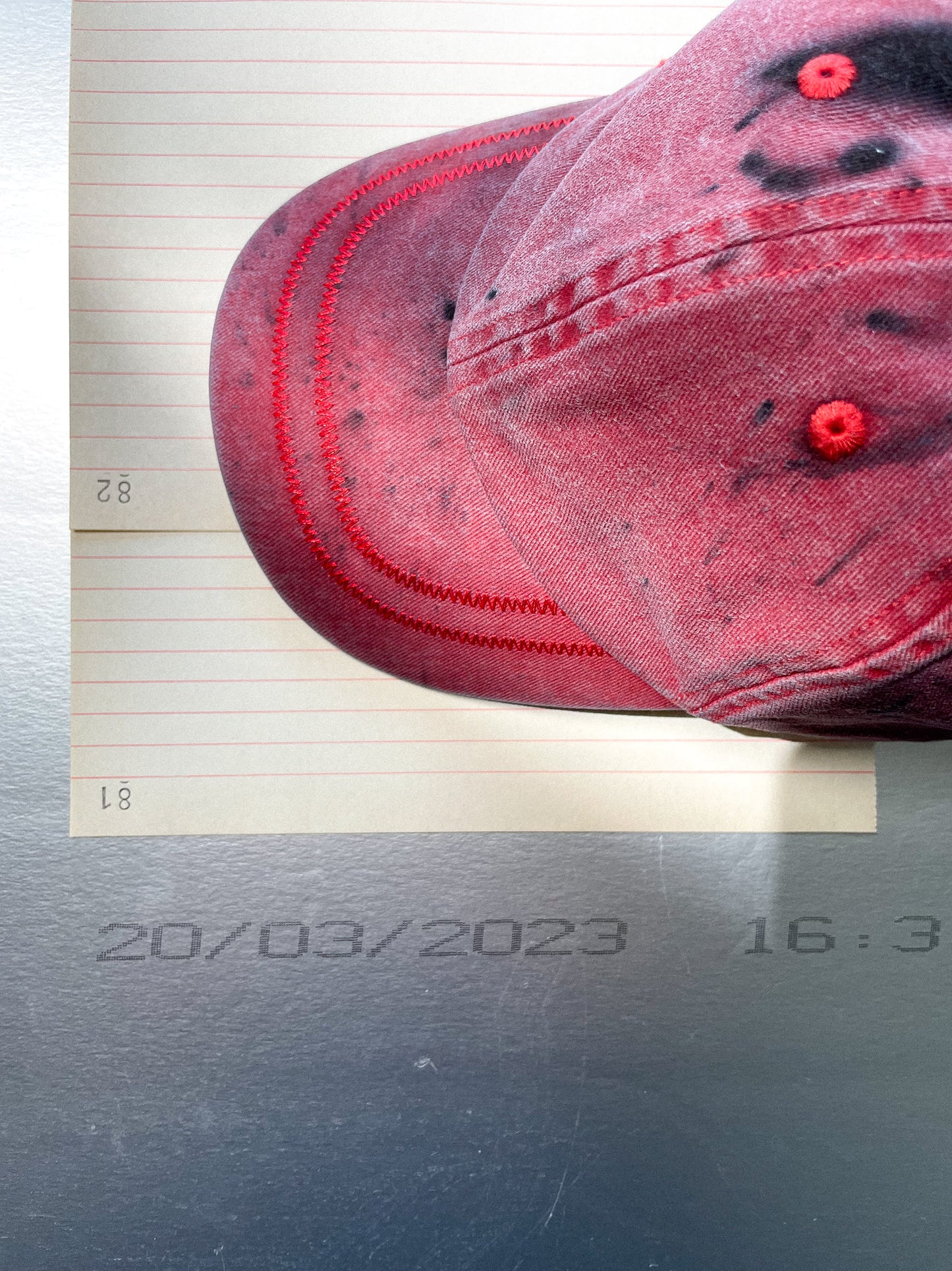 DYED SNOW WASH HAT