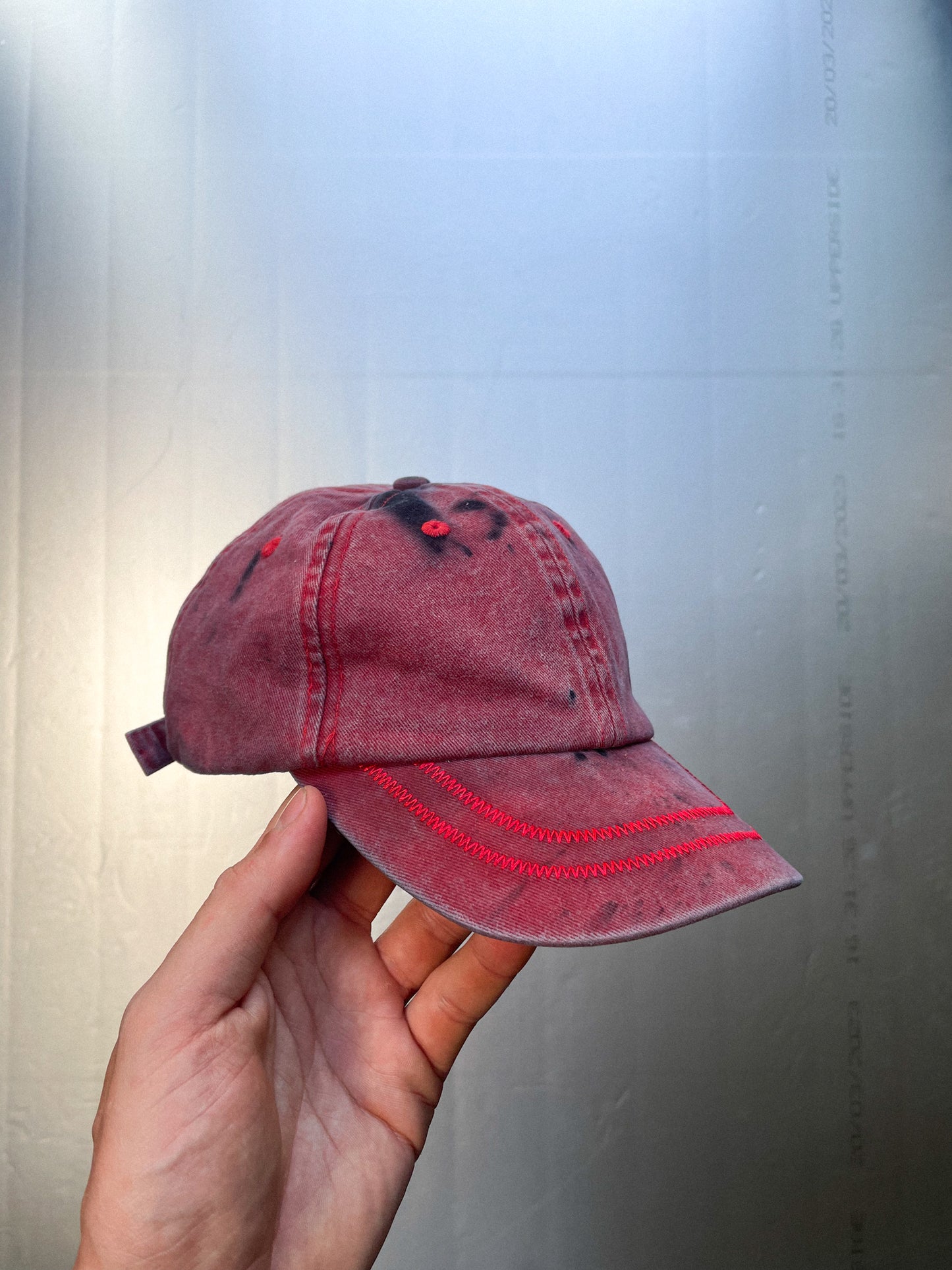DYED SNOW WASH HAT