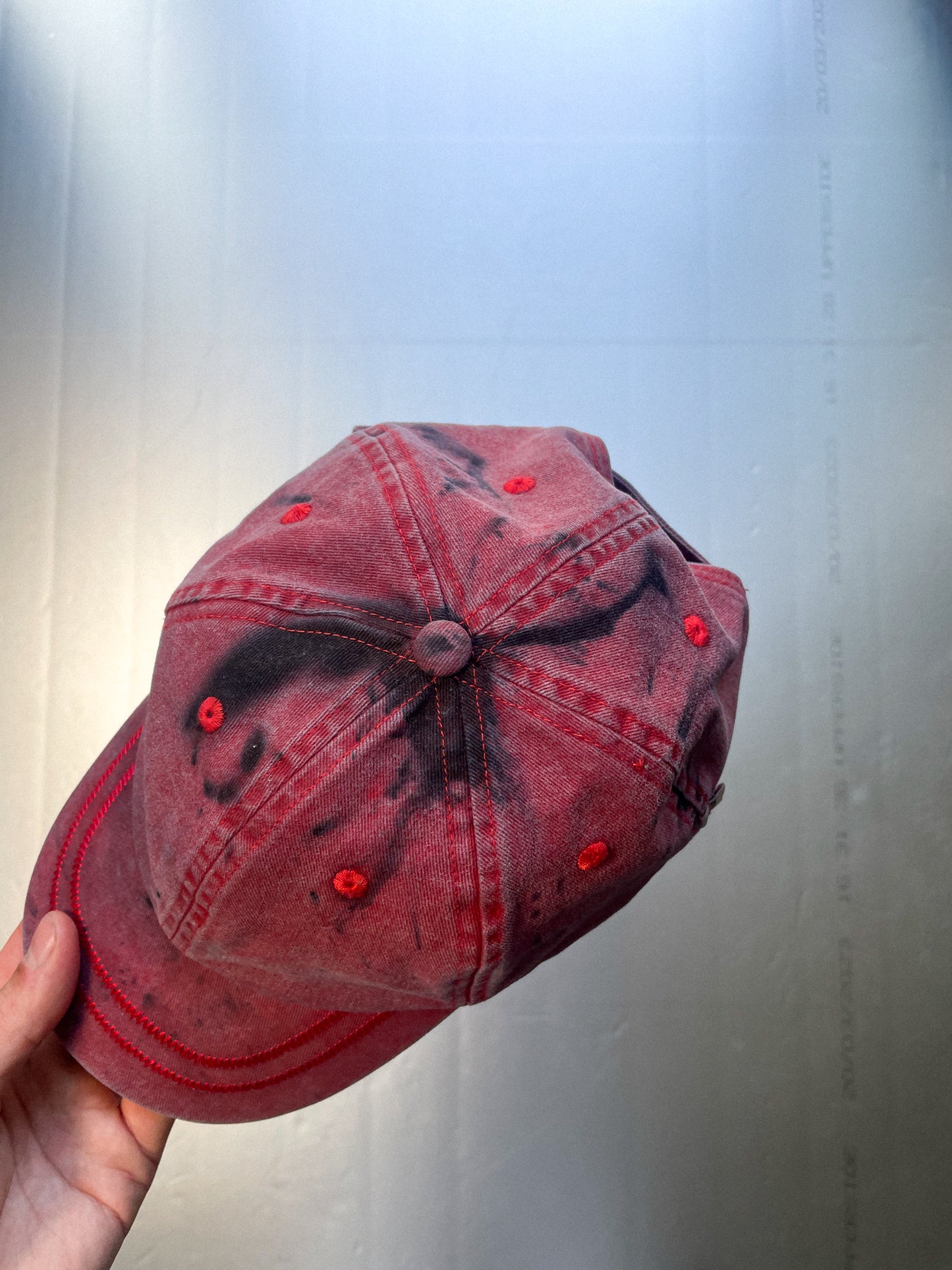 DYED SNOW WASH HAT