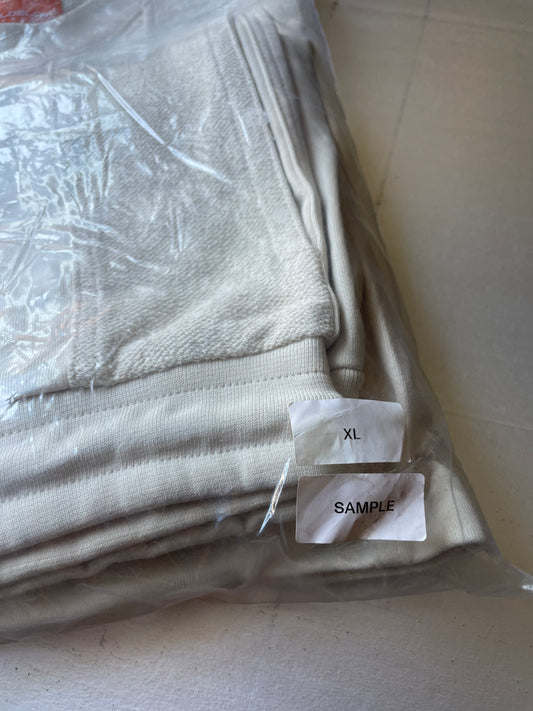 CREME CREWNECK + SHORT SET XL