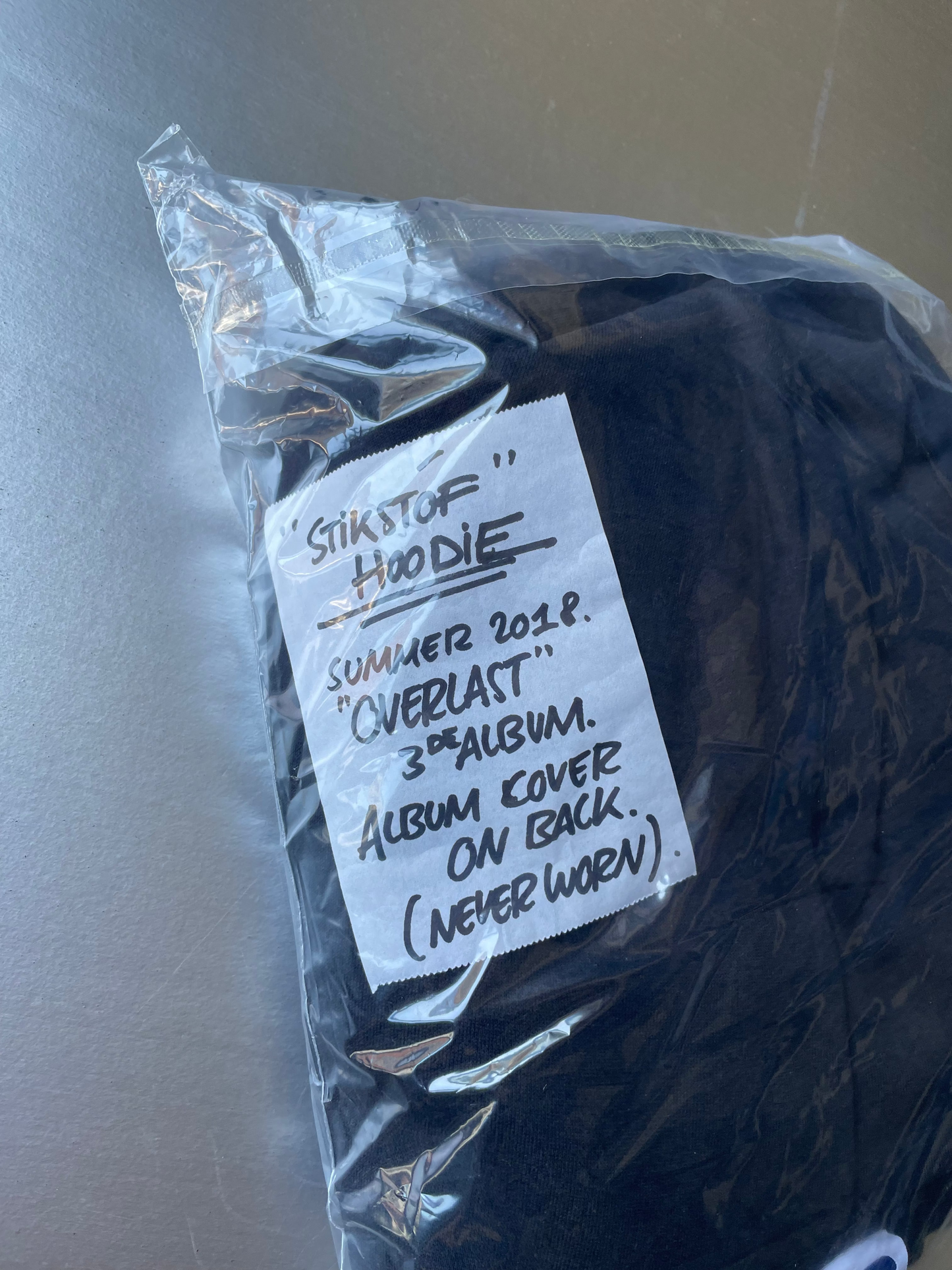 STIKSTOF HOODIE "OVERLAST" 2018