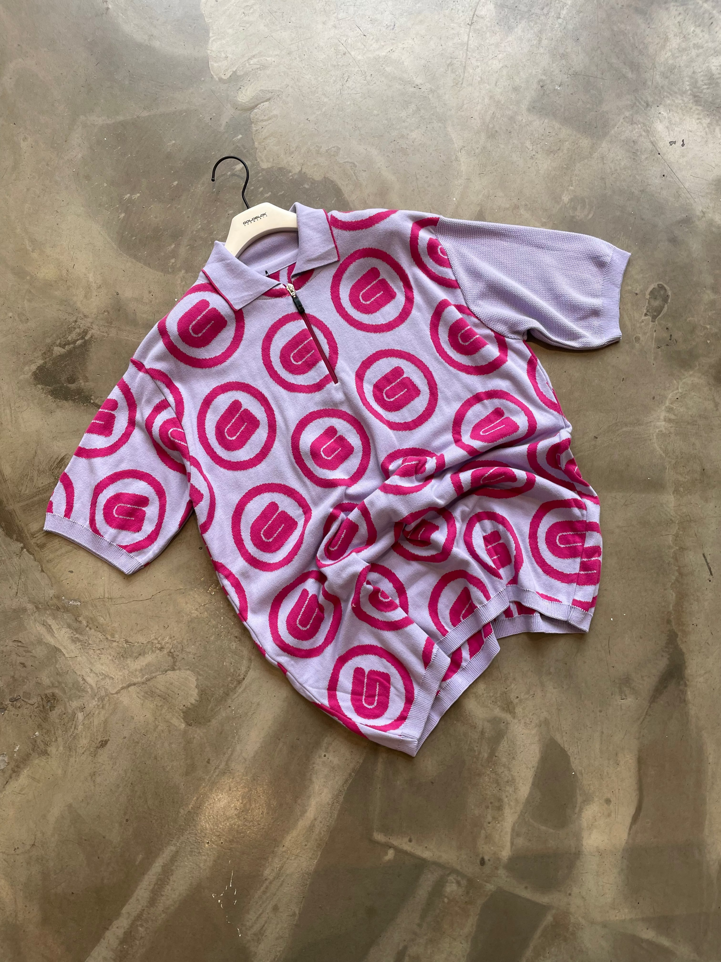 KNIT POLO SAMPLE SIZE XL