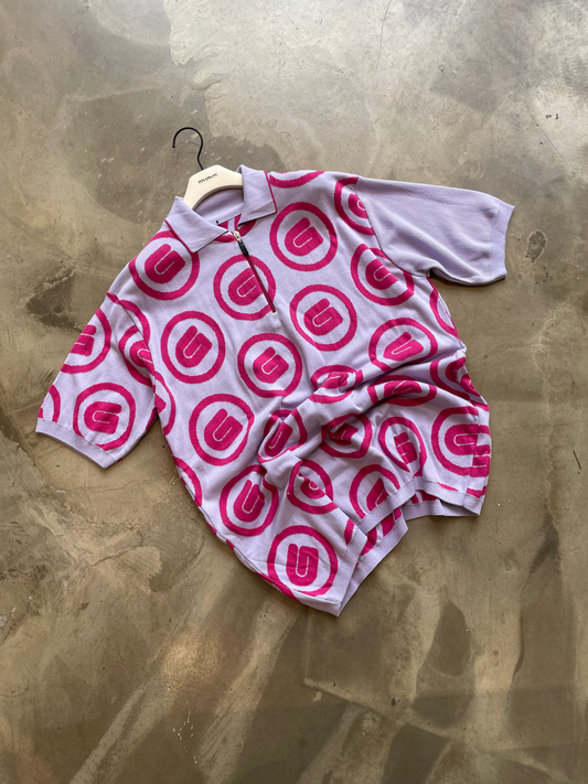 KNIT POLO SAMPLE SIZE XL