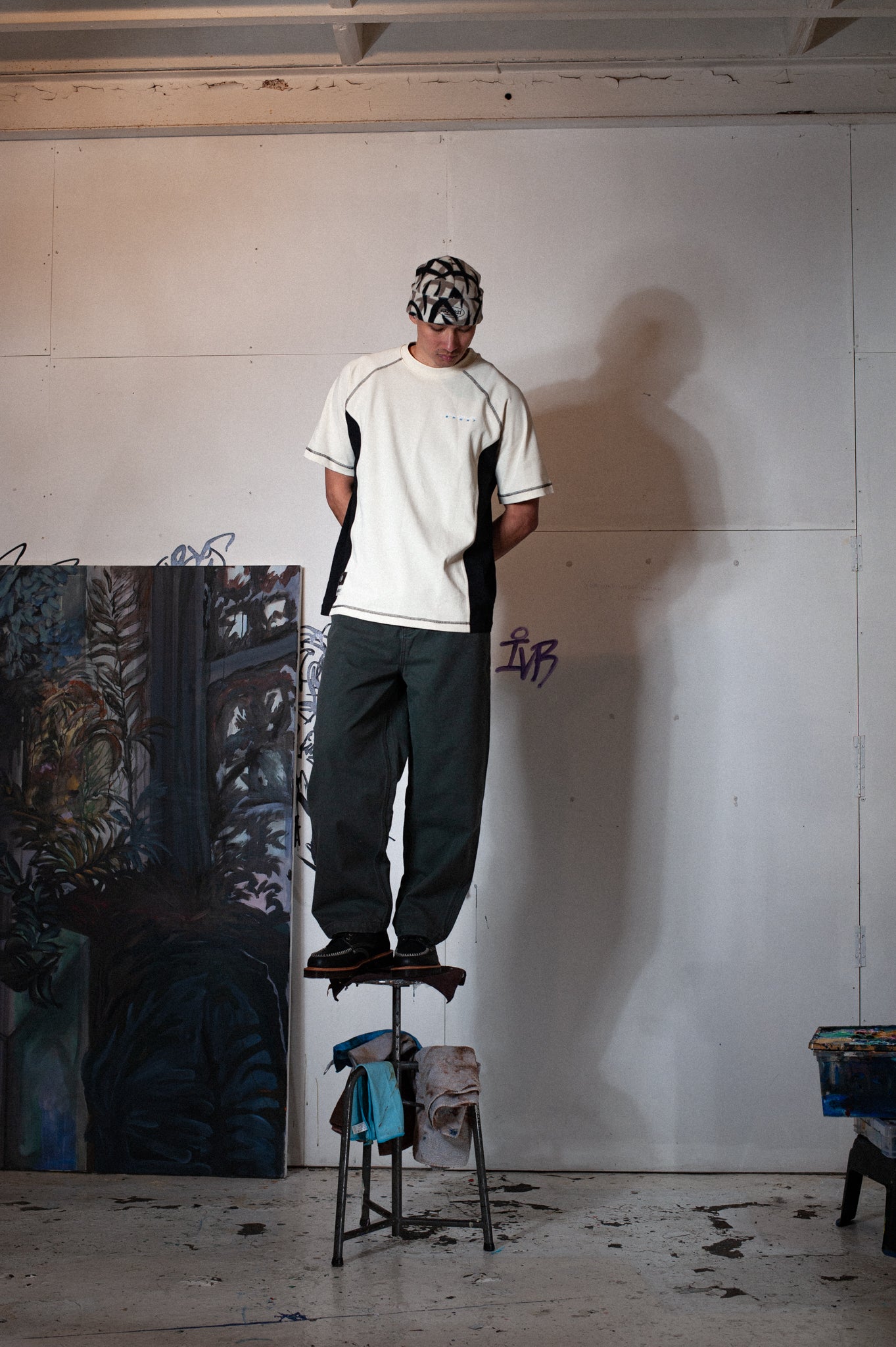 DARK GREEN WOOD PECKER PANT