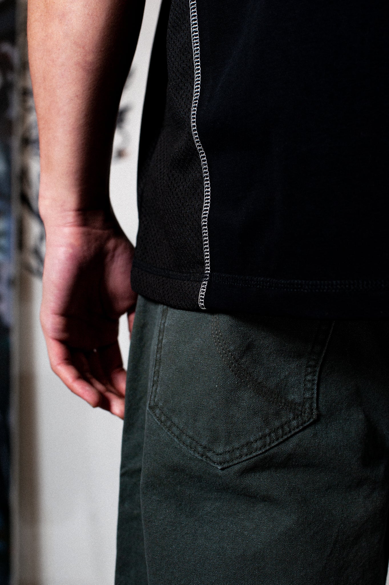 DARK GREEN WOOD PECKER PANT