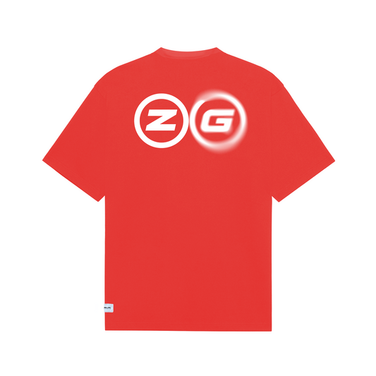 ZG X GOLDBLOK RED TEE
