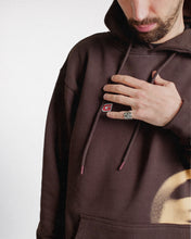 Load image into Gallery viewer, SS22 BROWN CAPITAL HOODIE
