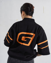 Load image into Gallery viewer, KNIT SHIRT 3/4 ZIP BLACK VERSION

