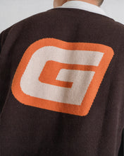 Load image into Gallery viewer, KNIT SHIRT 3/4 ZIP BROWN VERSION
