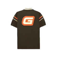 Load image into Gallery viewer, KNIT SHIRT 3/4 ZIP BROWN VERSION
