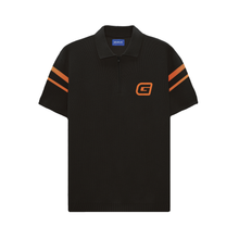 Load image into Gallery viewer, KNIT SHIRT 3/4 ZIP BLACK VERSION
