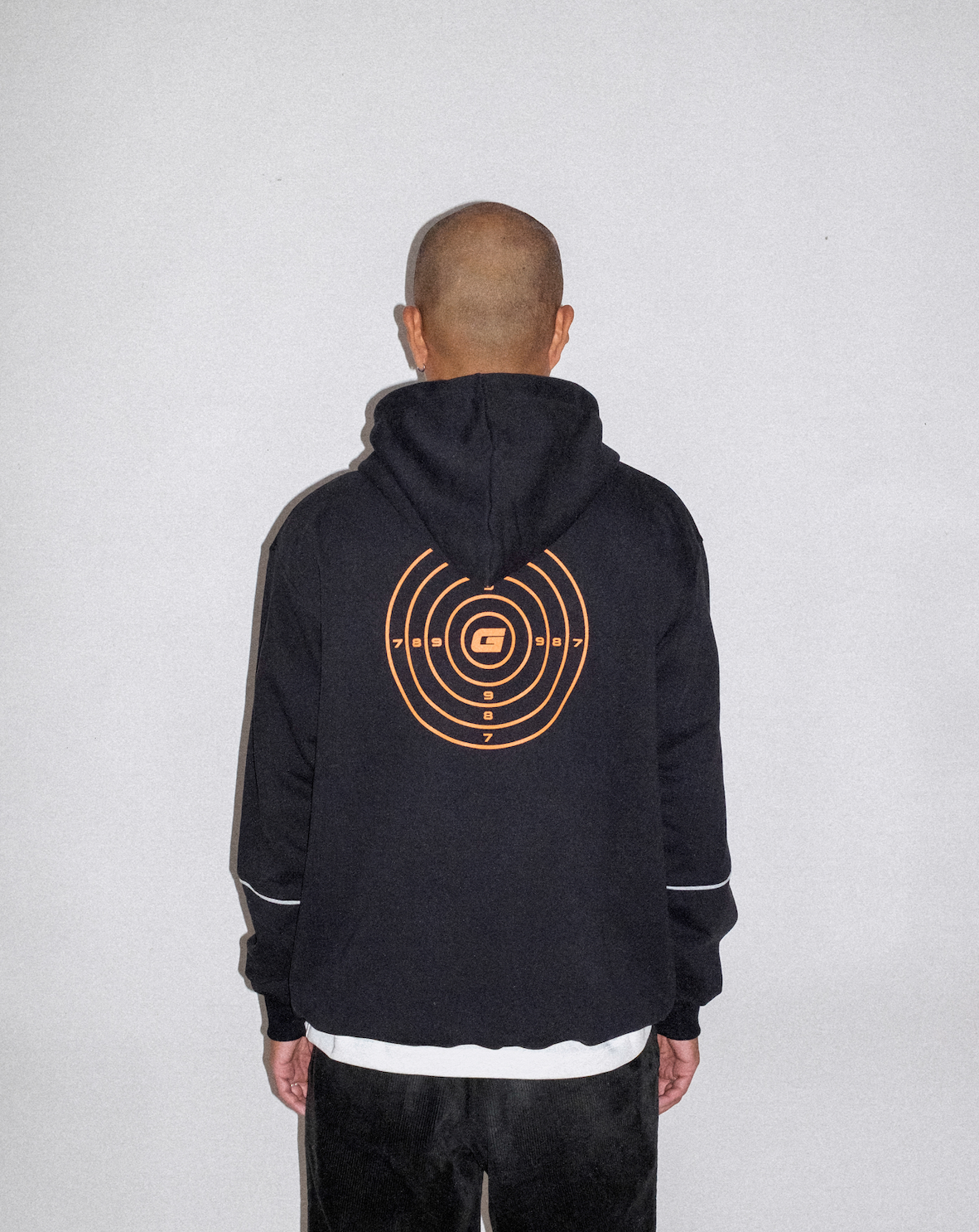HOODIE BLACK SHOOTING RANGE PVC