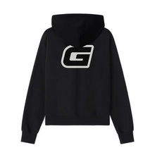 Load image into Gallery viewer, SS22 BLACK/REVERSED HOODIE CHENILLE

